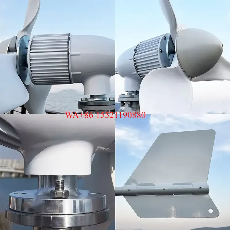 Wind Turbine Generator Kit 2000W - WMWMNU 2000W Horizontaler Windturbinen-Generator-Kit 24V 48V