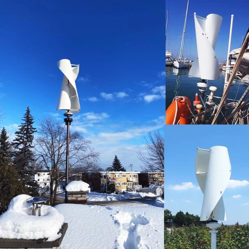 Horizontal Wind Turbine 10Kw - Kundenspezifische horizontale Windkraftanlage für Wohnhäuser, 1