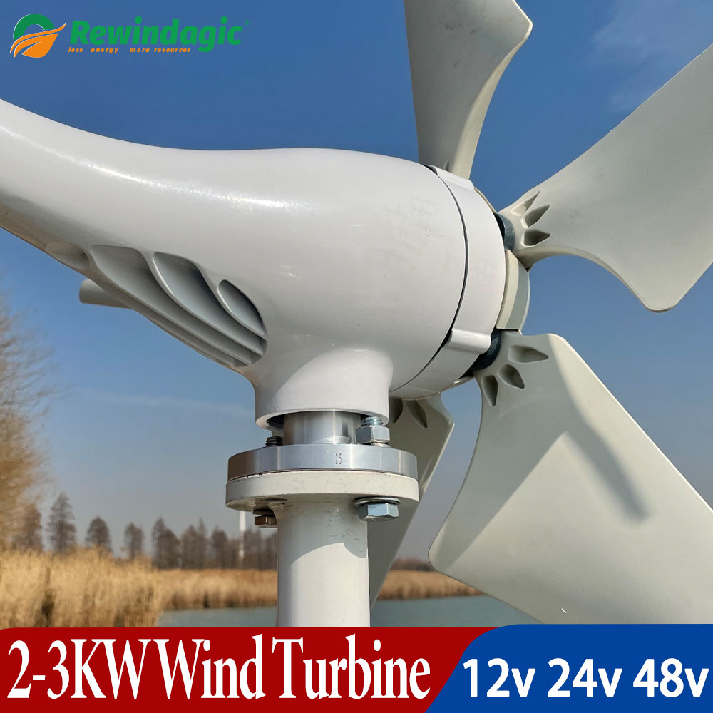 Wind Turbine 5000W 48V - 3000w 2000w Windturbinen generator Leistung komplettes