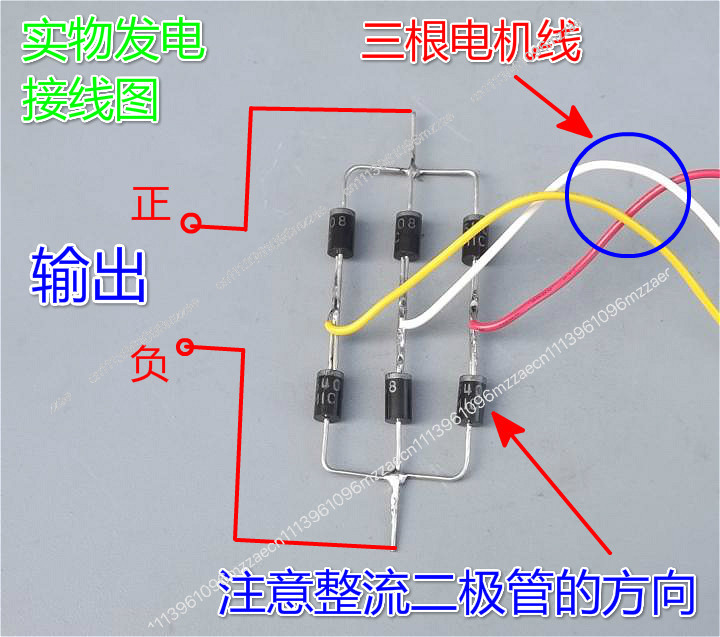 Wind Generator Permanent Magnet 3 Phase - Niedrigdrehzahl 3-Phasen Permanentmagnet Wechselstromgenerator 12V 24V