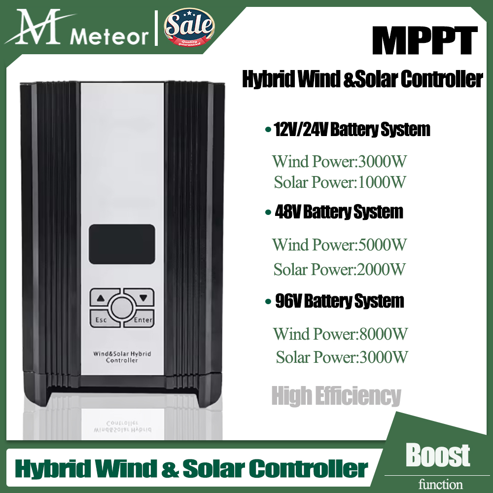 Wind Solar Hybrid Controller 48V - Schnelle Lieferung Wind- und Solar-Hybrid-System 5