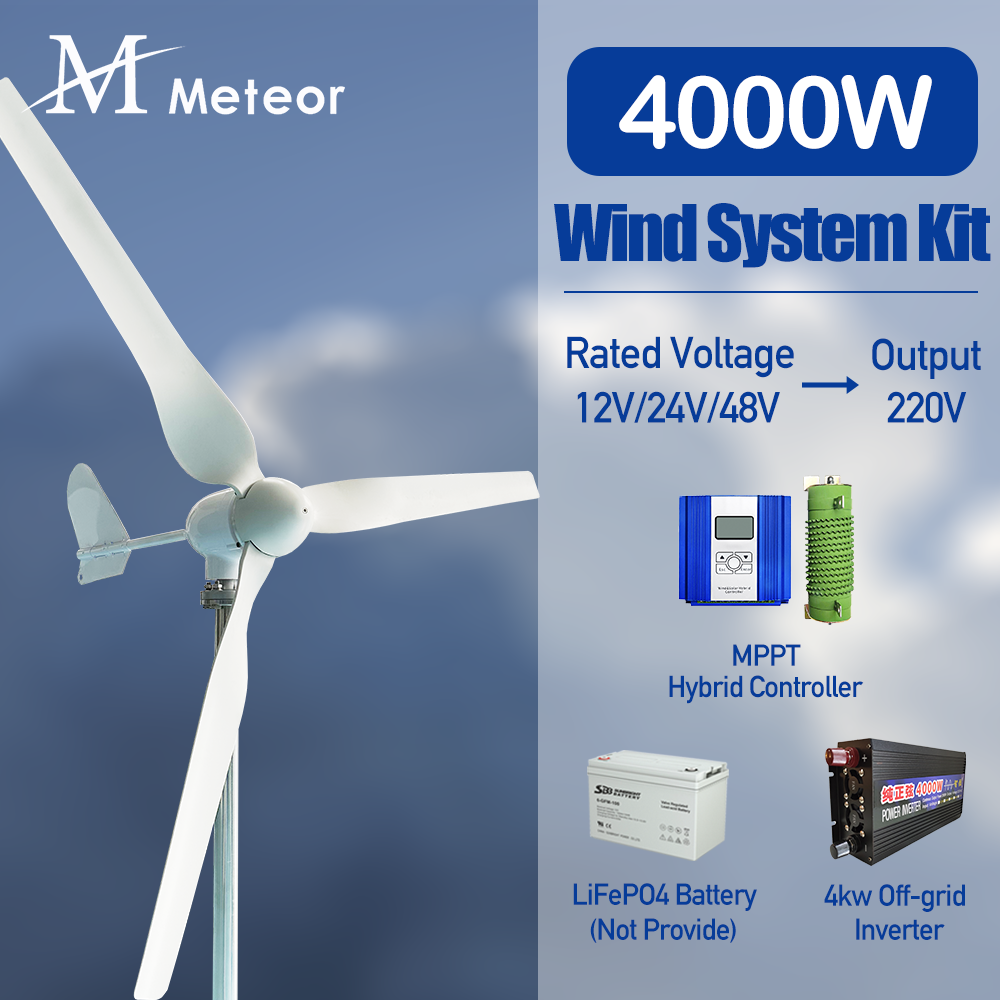 Wind Turbine 5000W 48V - 4000w Hoch leistungs windkraft anlage Generator