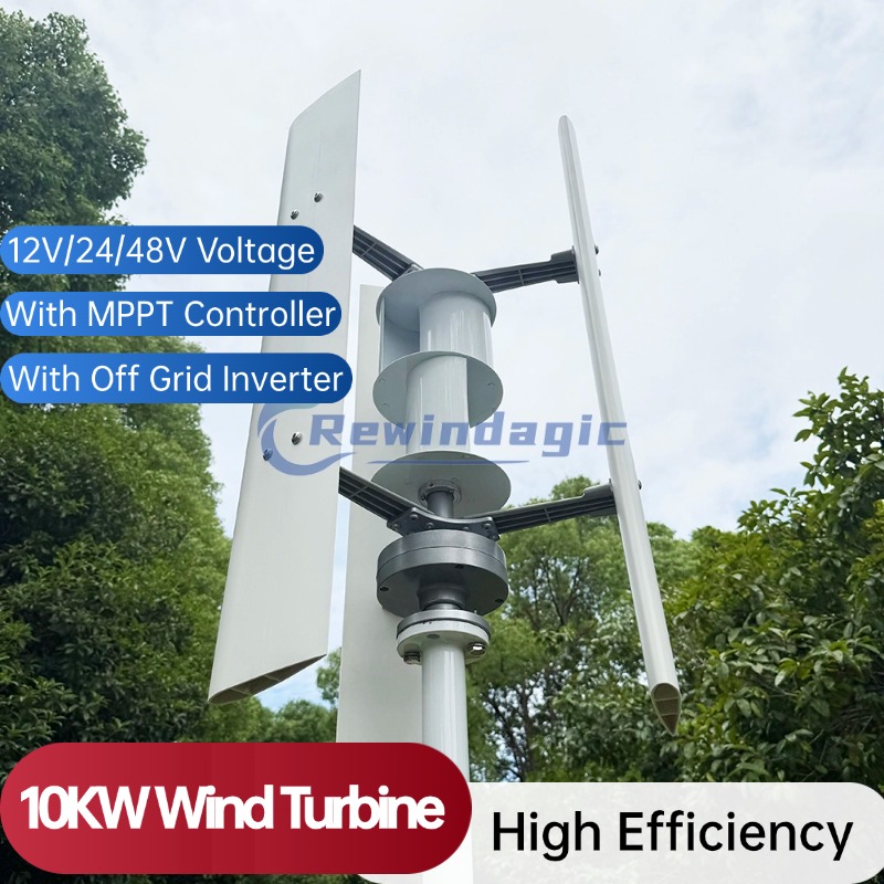 Wind Turbine 5000W 48V - 5KW 8KW 10KW Windkraftanlage Generator 5000W