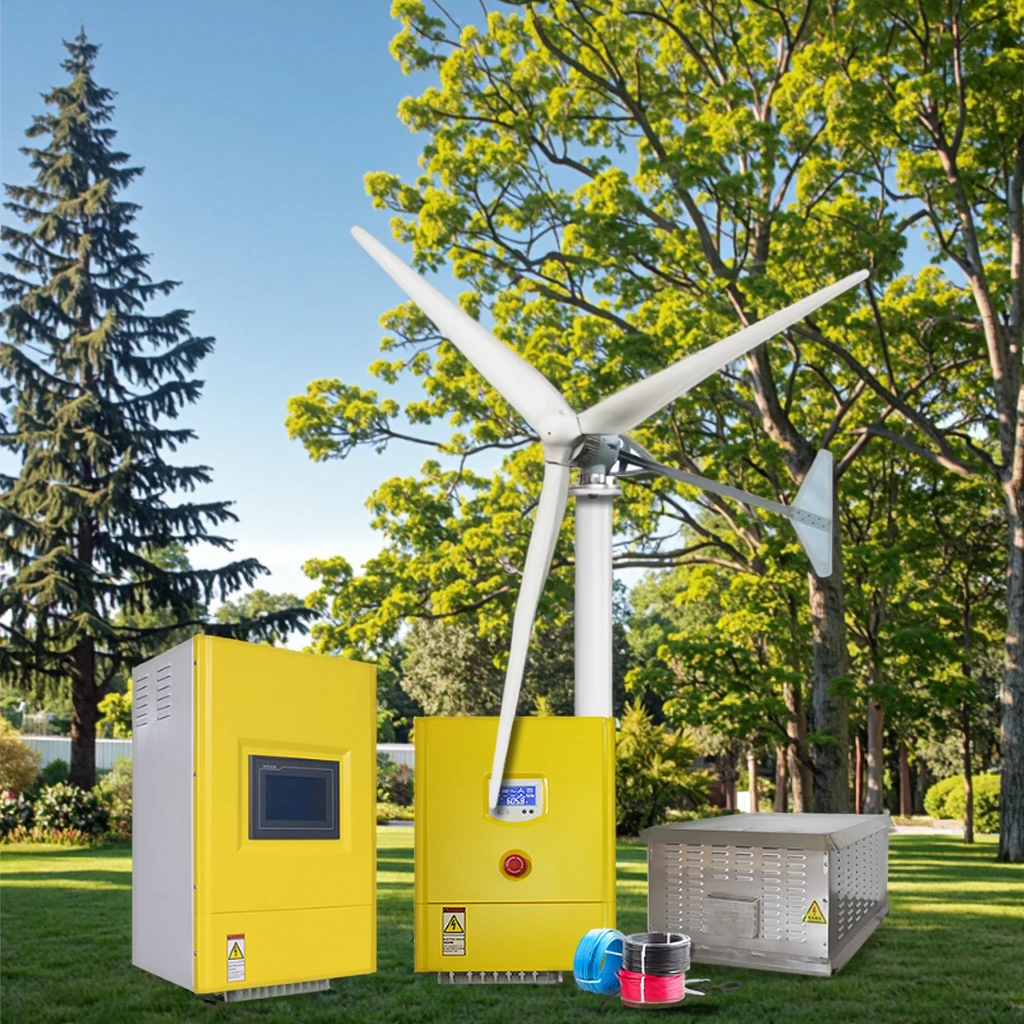 Wind Turbine Generator Kit 2000W - 2000W 12V/24V Windturbinen-Generator-Set für den Heimgebrauch
