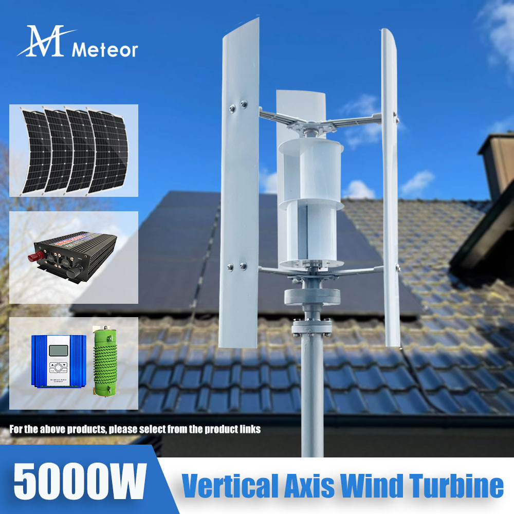 Vertical Axis Wind Turbine 3000W - Freie Energie 5000W 3000W 8000W 12V