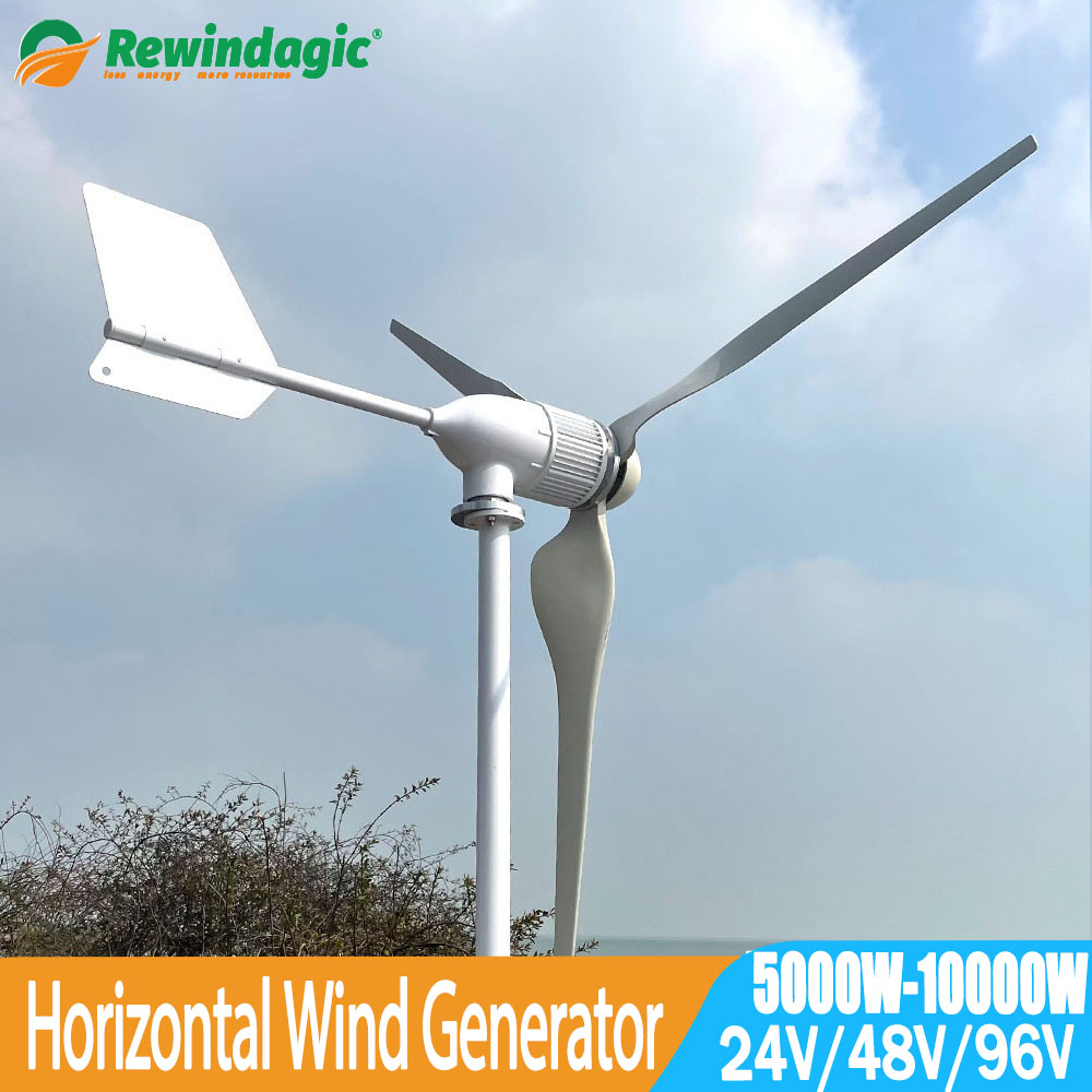 Wind Turbine 5000W 48V - China Factory 5000W 6000W 8000W 10000W