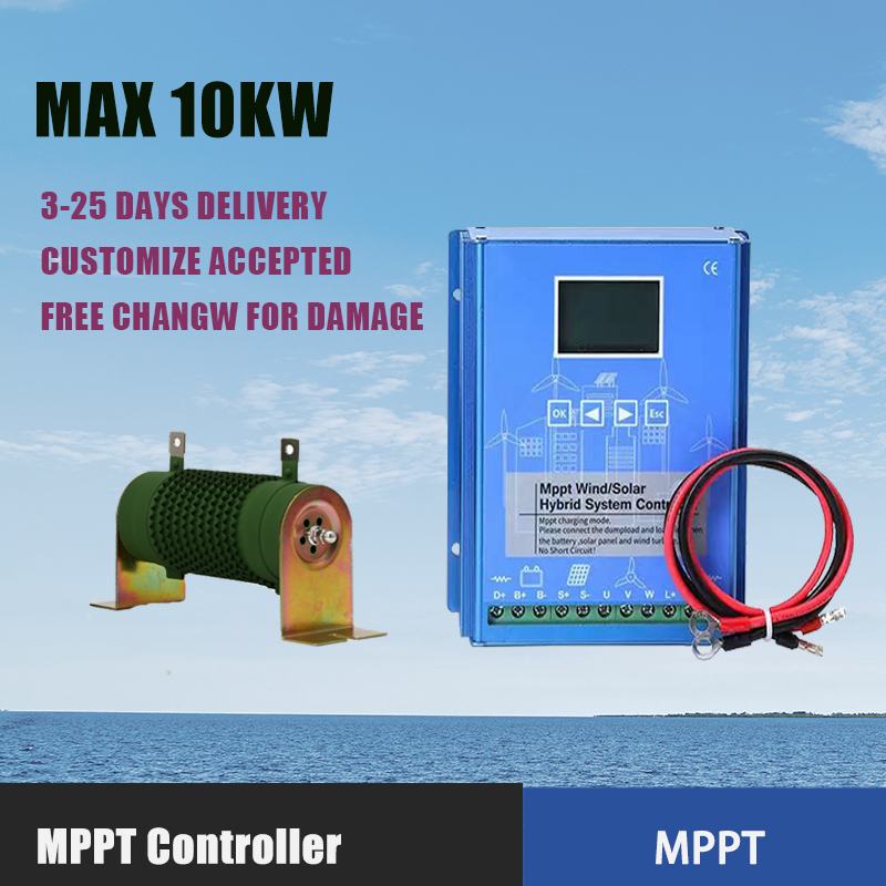 Wind Solar Hybrid Controller 48V - Solar- und Wind-Hybridsystem, MPPT-Laderegler, Solarregler, 12
