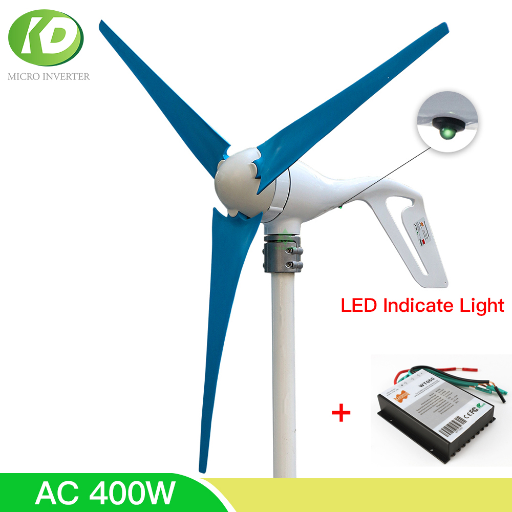 Wind Turbine 400W 12V - Hohe Qualität AC 12V 24V 400W