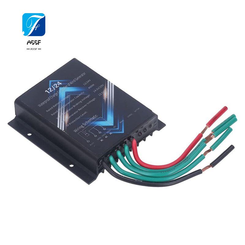 Wind Turbine 400W 12V - A55F-400W 12V 24V Mini-Windturbinen-Generator-Controller Windgenerator-Controller IP67