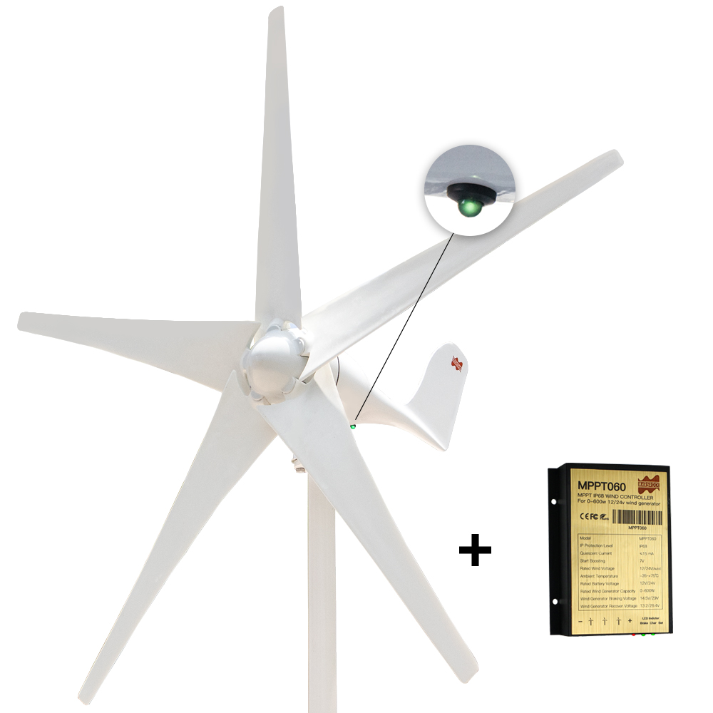 12V 24V 400W Wind Turbine Gene – Wind Turbine 400W 12V Bewertung und Preis