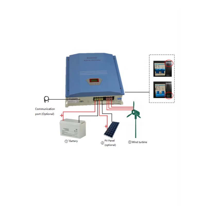 10 kW 48 V 96 V-120 V 192 V-24 – Wind Solar Hybrid Controller 48V Bewertung und Preis