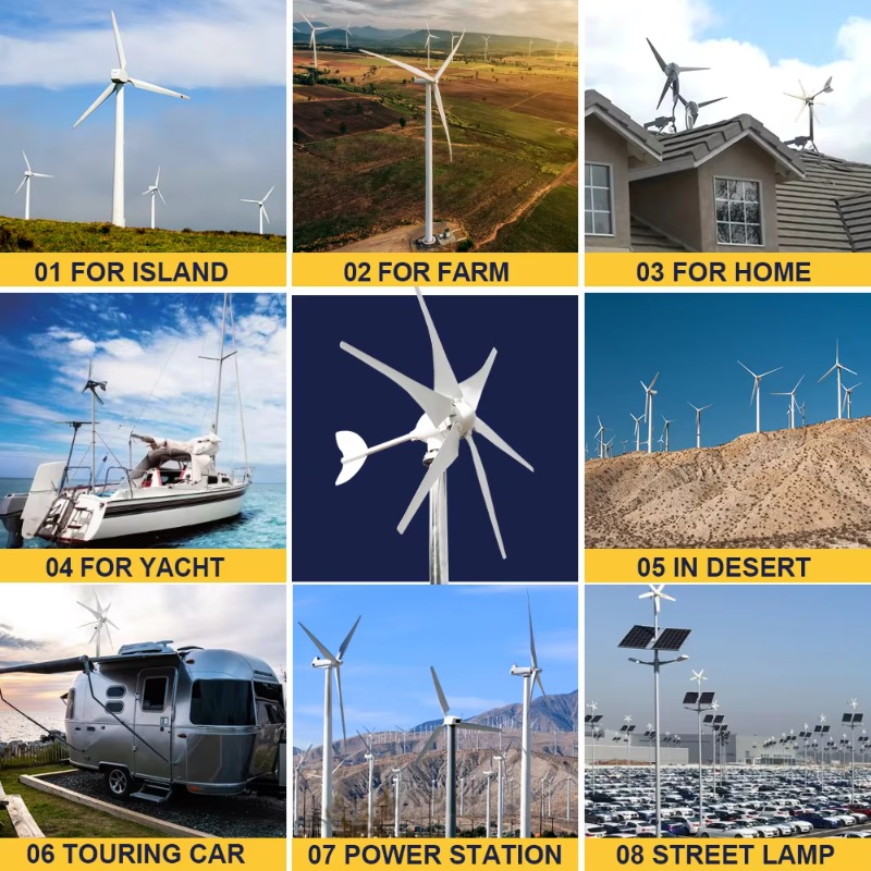 Kundenspezifische horizontale  – Horizontal Wind Turbine 10Kw Bewertung und Preis