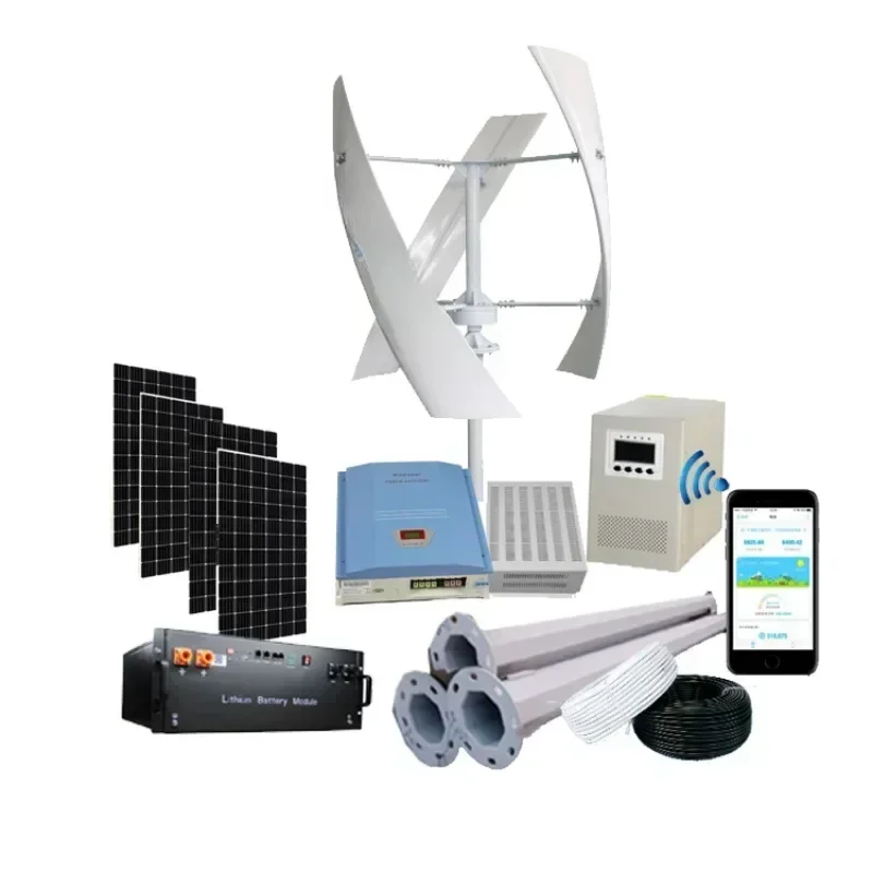 Bestseller 600W 1000W 2000W 30 – Vertical Axis Wind Turbine 3000W Bewertung und Preis