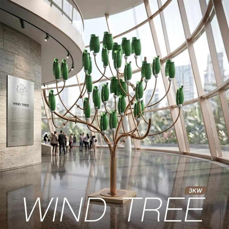 Neues Design Windblatt-Turbine – Vertical Axis Wind Turbine 3000W Bewertung und Preis