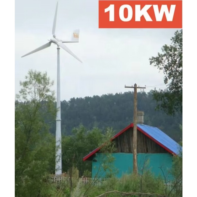 Heißes All-in-One Off-Grid Hyb – Wind Turbine 48V 5Kw Off Grid Bewertung und Preis