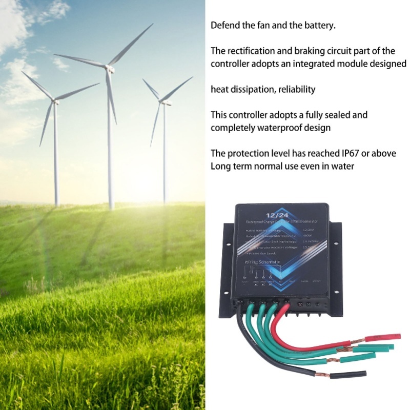 Windgenerator-Controller, Alum – Wind Turbine 400W 12V Bewertung und Preis