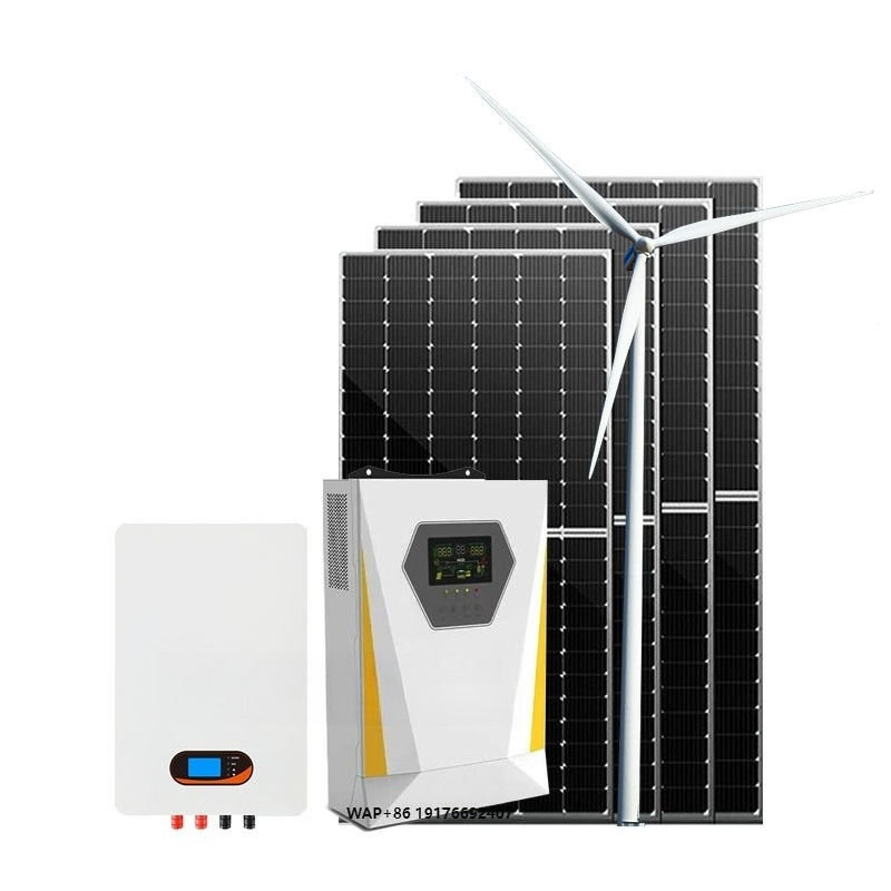 Netzunabhängiges Hybrid-Solar- – Wind Turbine 48V 5Kw Off Grid Bewertung und Preis