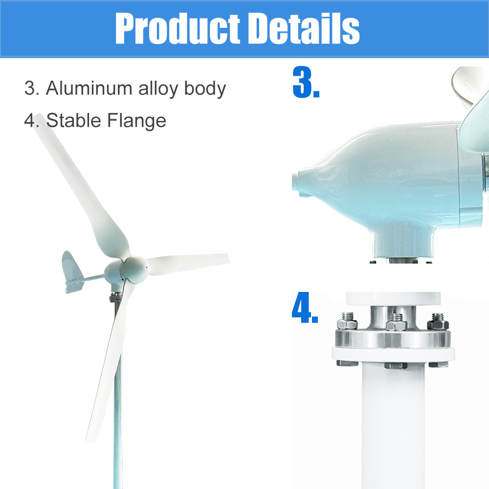 4000w Hoch leistungs windkraft – Wind Turbine 5000W 48V Bewertung und Preis
