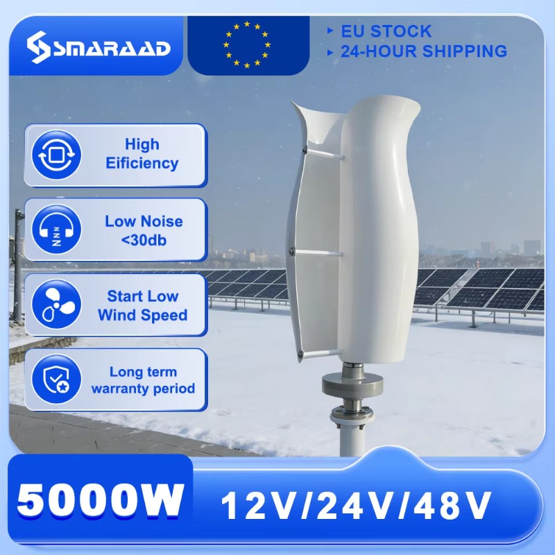 【Professionell】Polen-Lieferung – Wind Turbine 5000W 48V Bewertung und Preis