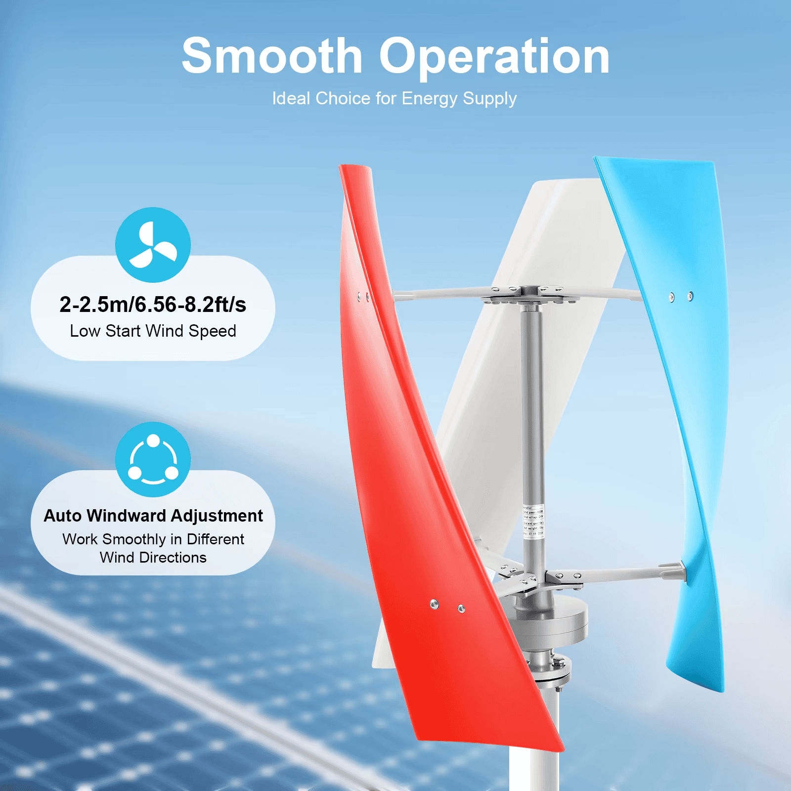 2026 SELL Effizienter 400W 3-B – Wind Turbine 400W 12V Bewertung und Preis