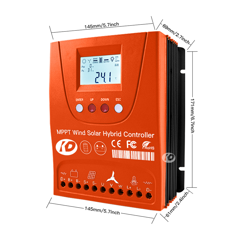2400W 12V 24V 48V Wind- und So – Wind Solar Hybrid Controller 48V Bewertung und Preis