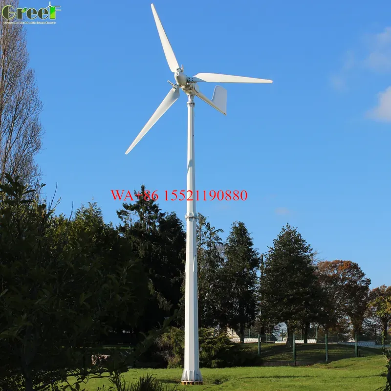 WMWMNU für 5KW 10KW Windkrafta – Horizontal Wind Turbine 10Kw Bewertung und Preis